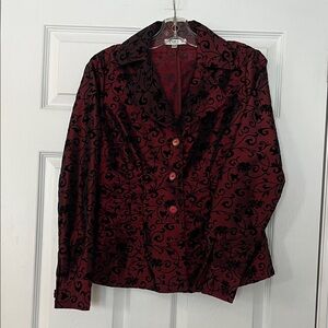 🎉 2/$20🎉 Puli Red Floral Button Down Shirt